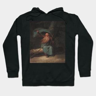 Ossian Singing His Swan Song by Nicolai Abildgaard Hoodie